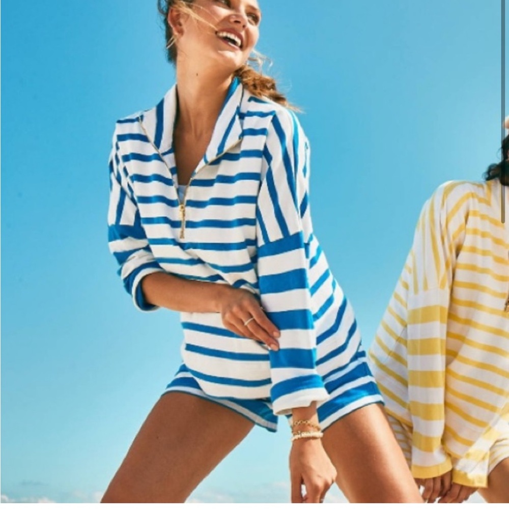 NWTS Addison Bay striped pullover